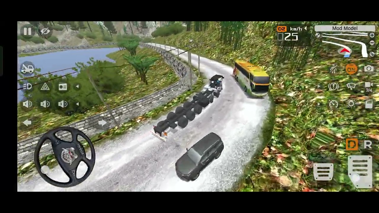 Day 32 of truck driving ।। Truck modification।।#newtrucksimulator #bussimulator 