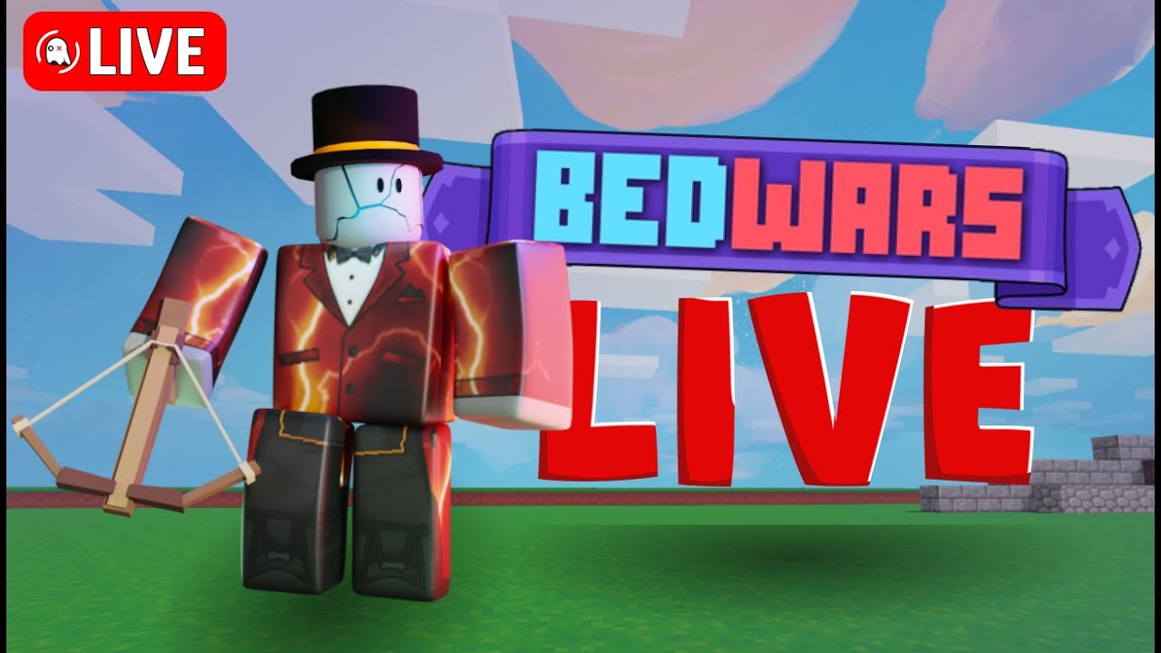 Playing Bedwars Because I'm Bored || 🔴 LIVE Roblox Bedwars 🔴