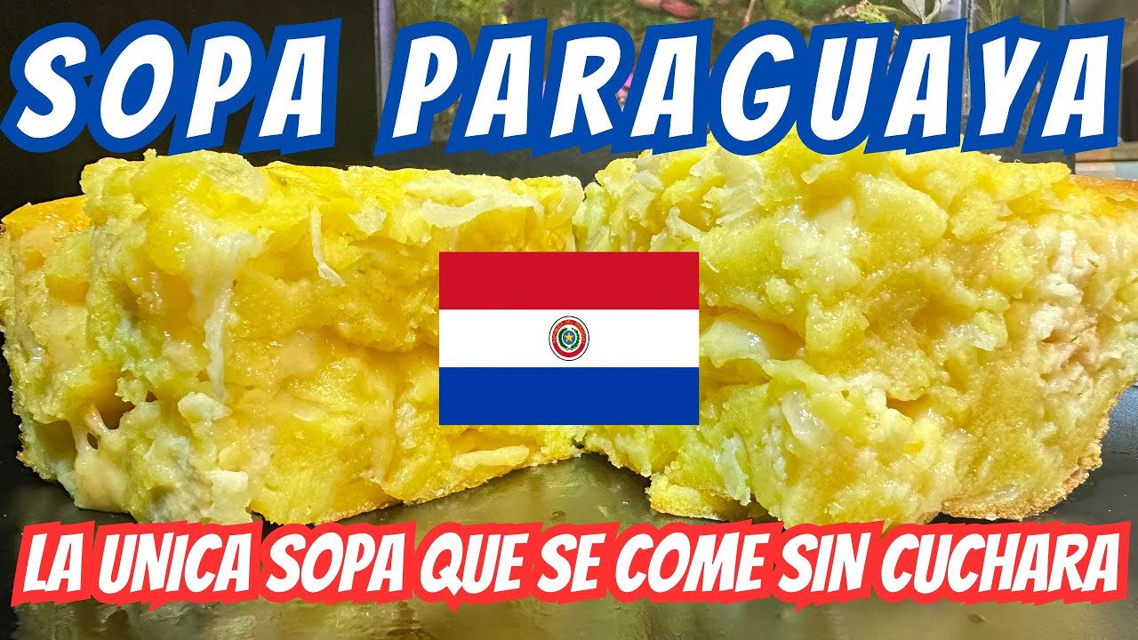 Sopa Paraguaya, rica, fácil y económica! Que esperas para hacerla?