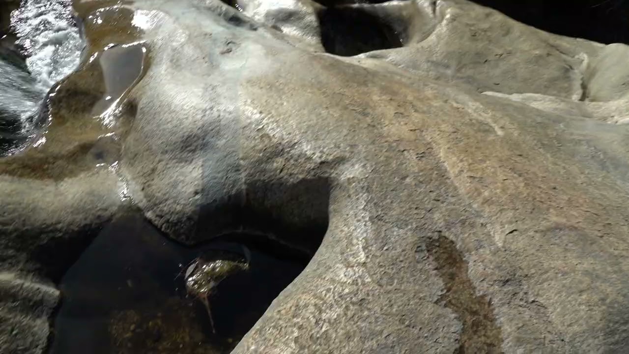 In Front of the Lower Green Valley Falls