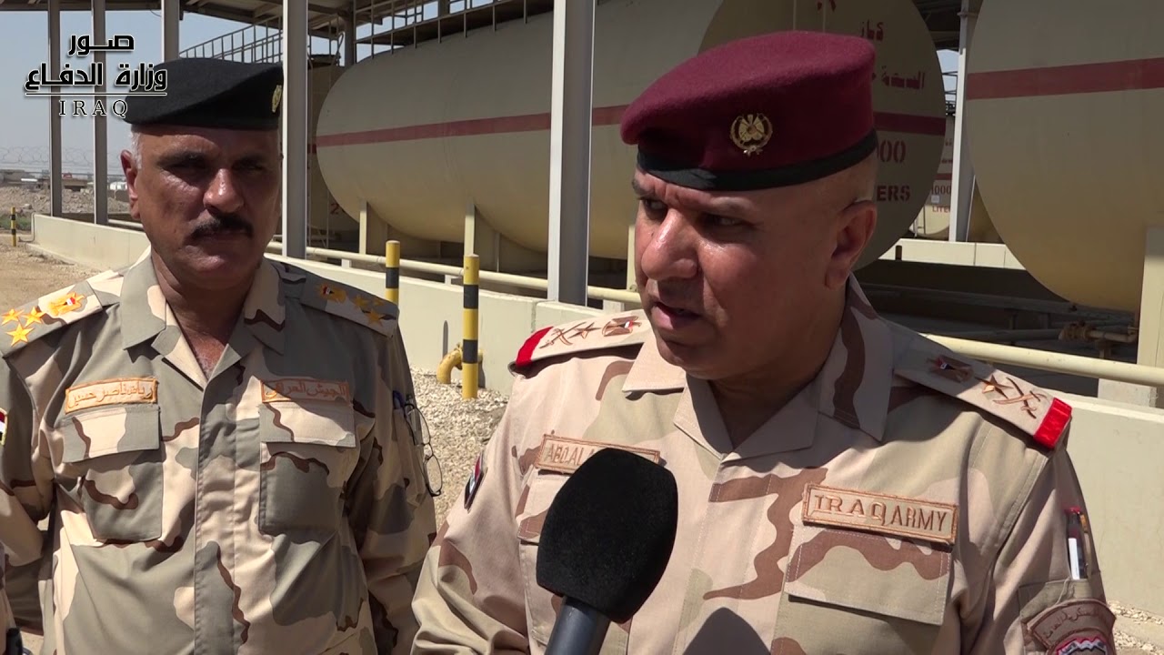 المفتشية العسكرية العامة تجري التفتيش الفحصي لامرية موقع التاجي