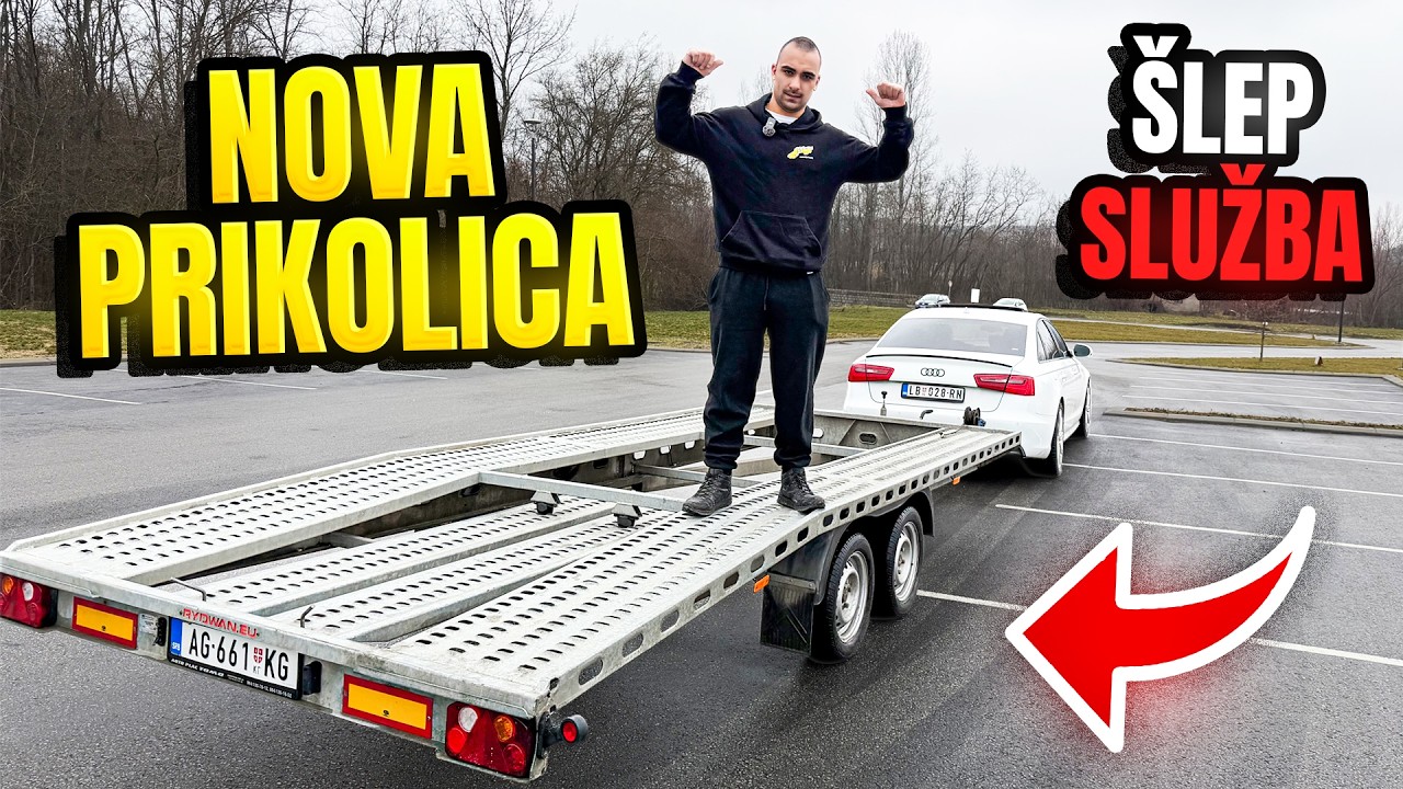 KUPIO SAM NOVU ŠLEP PRIKOLICU
