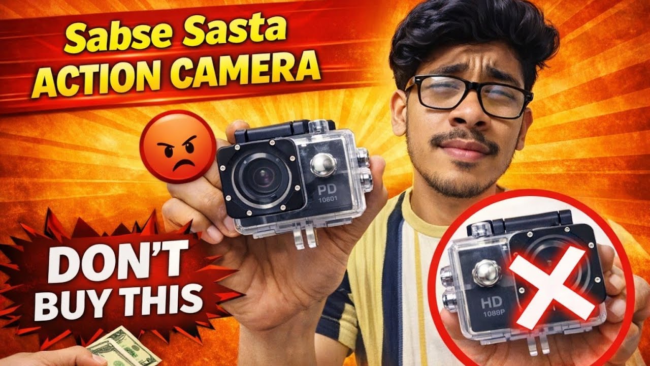 ₹1500 Ka Action Camera Review – Paisa Barbaad!😤🤬||Motobuzz Bangla