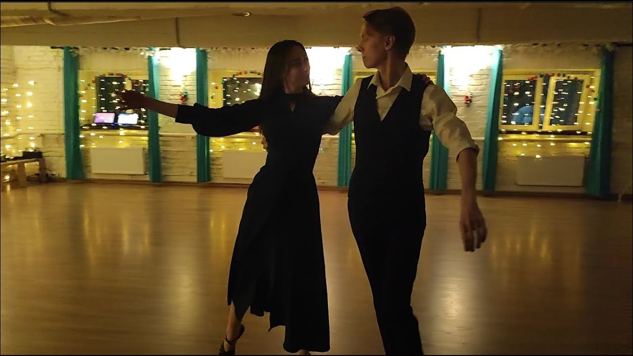 Cross-step Waltz. Alexey Evseev and Yevgeniya Kireyenko. Music 