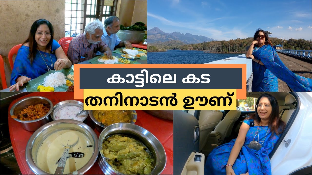 കാട്ടിലെ കടയിലെ കൂവയിലയിലെ നാടൻ ഊണും പേപ്പാറ ഡാമിന്റെ കാഴ്ചകളും || Kattilal Kada