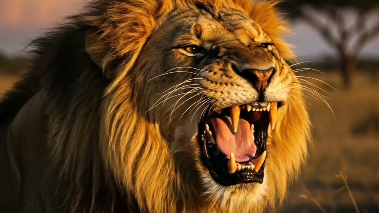 Lion vs Dog 