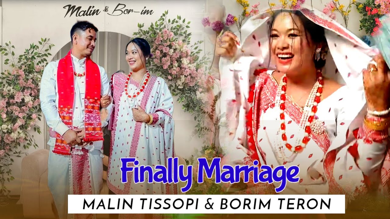 Finally Marriage💫💘MALIN TISSOPI ,12 March 2025