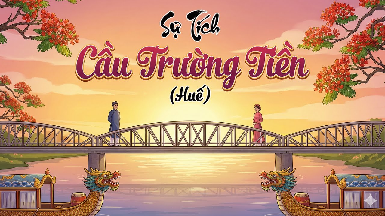 Sự Tích Cầu Trường Tiền Huế: Khi Lời Hứa Hóa Thành Phép Màu (Cổ Tích Việt Nam) | Nghe Truyện Cổ Tích