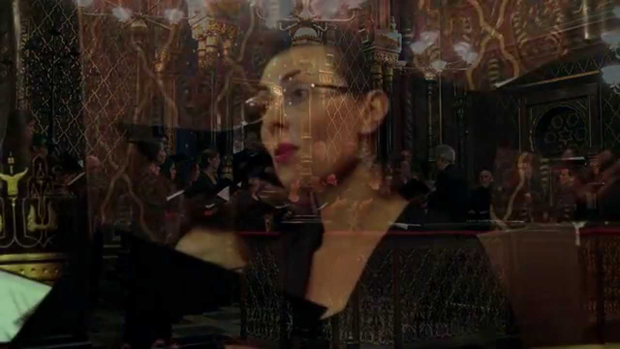 The Gary Bertini Israeli chamber choir ft Maria Telnov @ Spanish Synagogue, Prague 11.10.2014