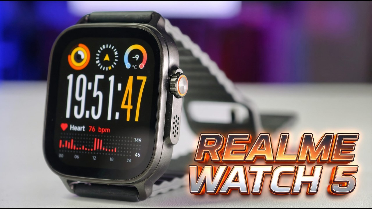 Новые часы REALME WATCH 5. Обзор и опыт использования.