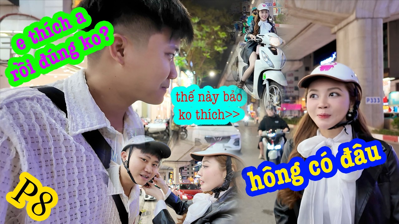 P8 - Em Thương Về Lấy Xe Máy Ra Đón Mình Đi Chơi Tiếp | GoGo TV Hỏi Luôn Câu Hỏi Khó
