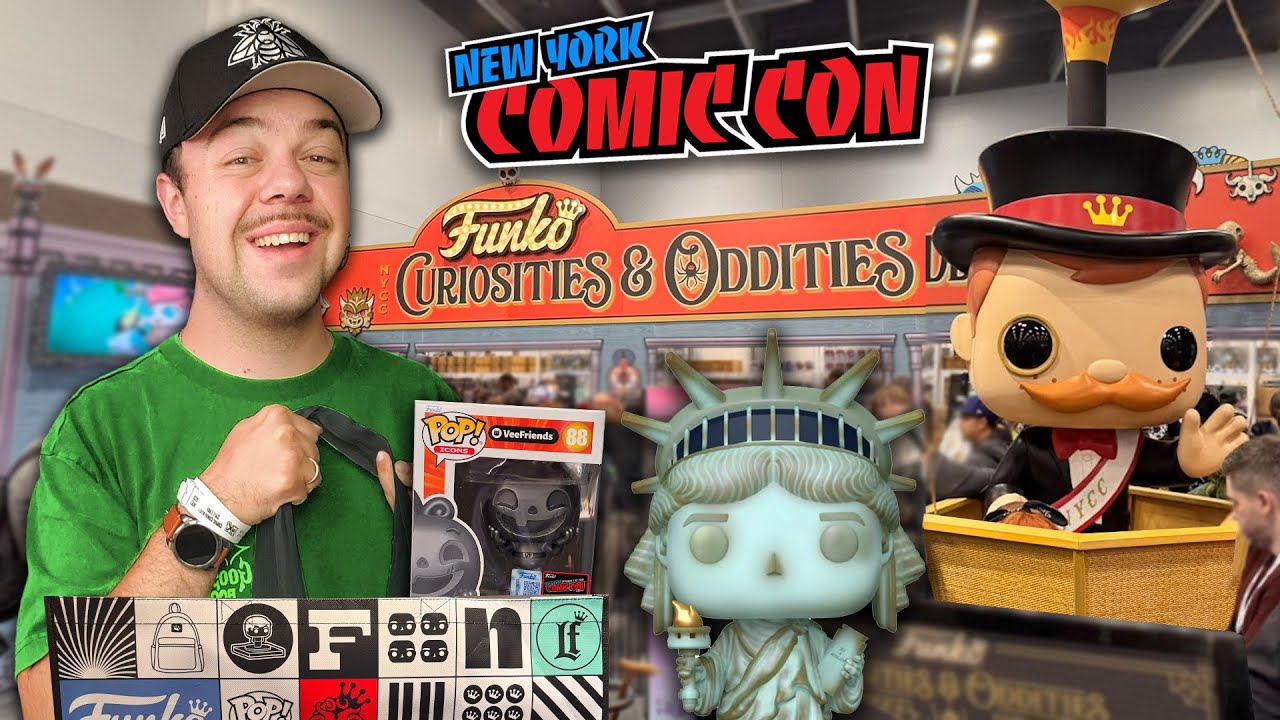 Стенд Funko на выставке NYCC 2025 (тонны эксклюзивных НОВИНОК)