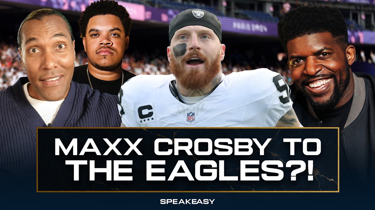 Maxx Crosby would GUARANTEE the Eagles another Super Bowl - The Speakeasy REACT to trade rumors.