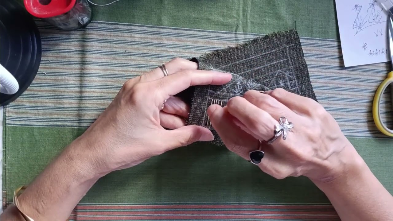 How l set up my hands embroidery sample book 4. Part 5 