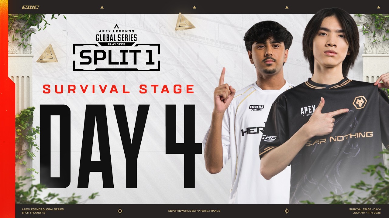 ALGS Year 6 Split 1 Playoffs @ EWC | Survival Stage - Day 4 | Apex Legends