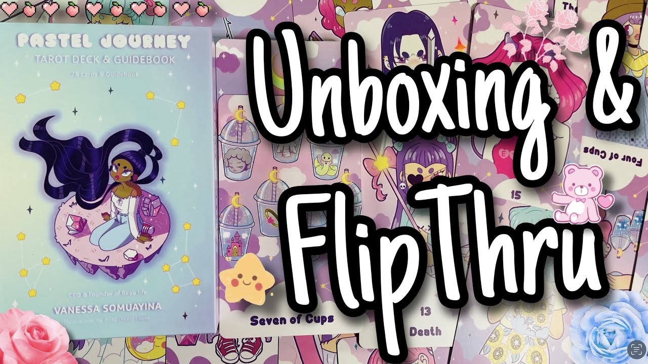 🌸The Pastel Journey Tarot by @TheTarotQueen 🌸 | Unboxing & FlipThru