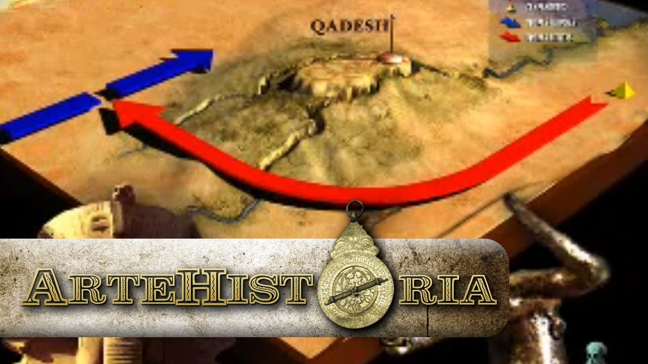 Batalla de Qadesh entre Ramsés II (Egipto) y Muwatalli (Hatti).