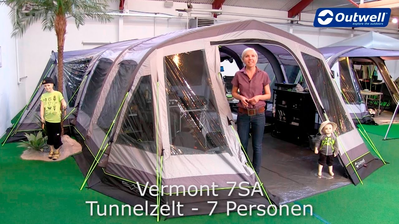 Outwell Vermont 7SA Zelt | Innovative Family Camping