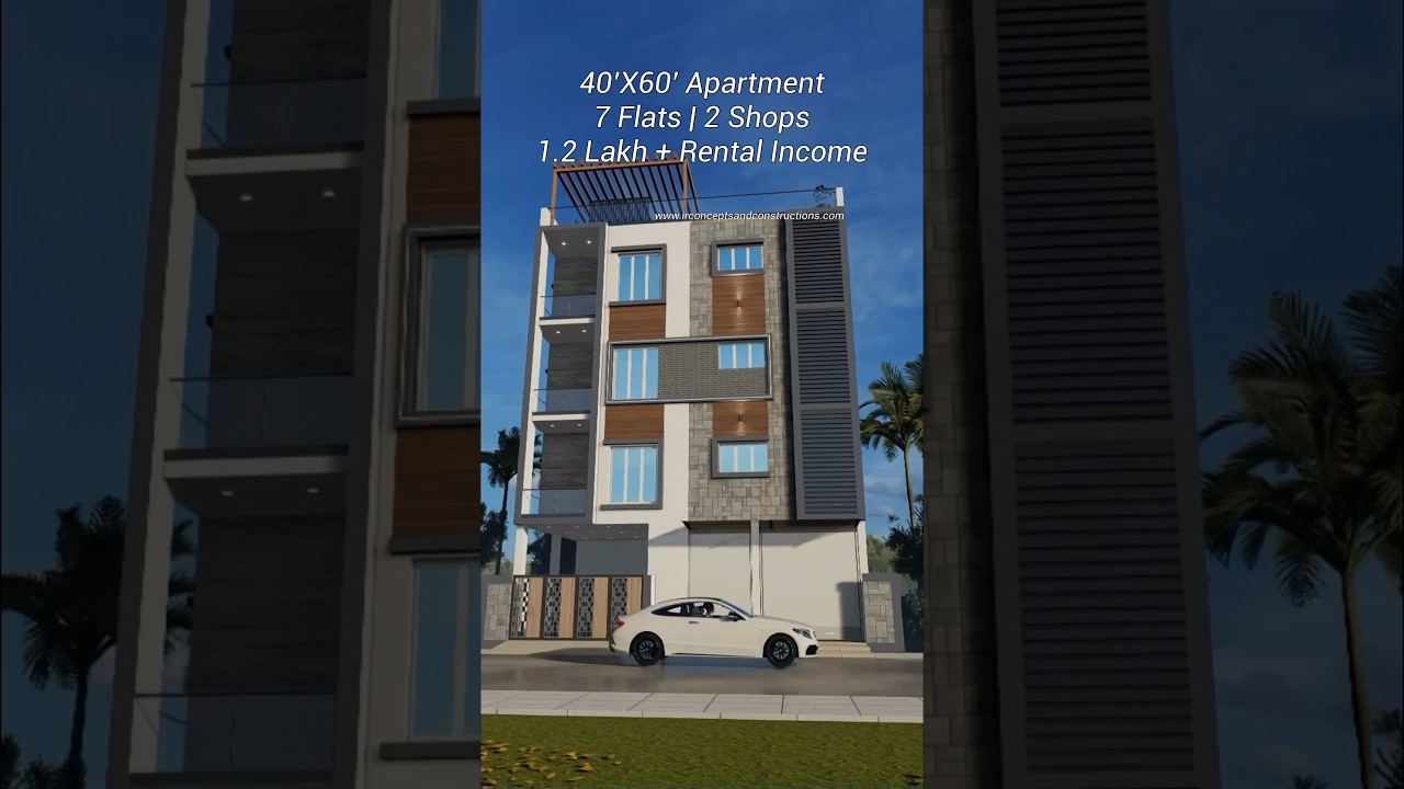 40&rsquo;X60&rsquo; Apartment Design #shorts