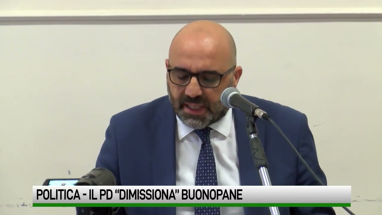 Politica. Bufera su Buonopane, il Pd lo dimissiona