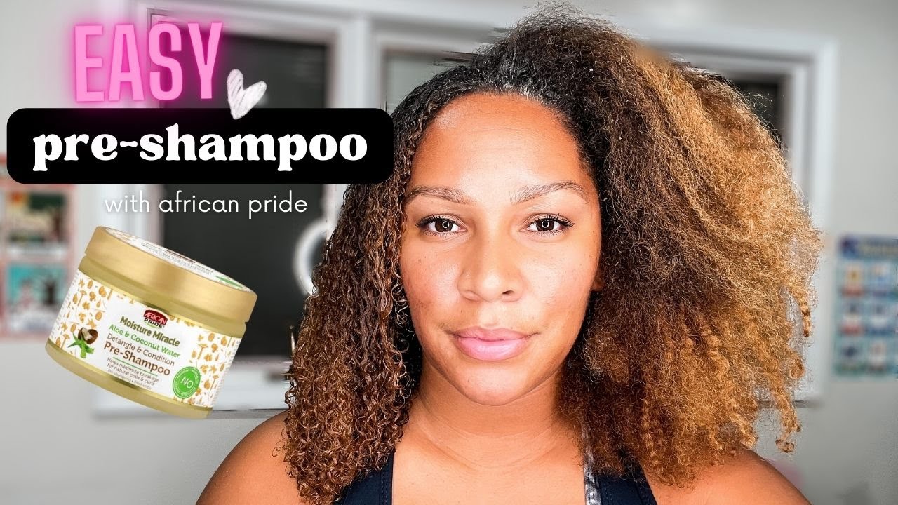 Easy Pre Poo Routine Start Finish | Best Pre poo I've tired | Natural Hair