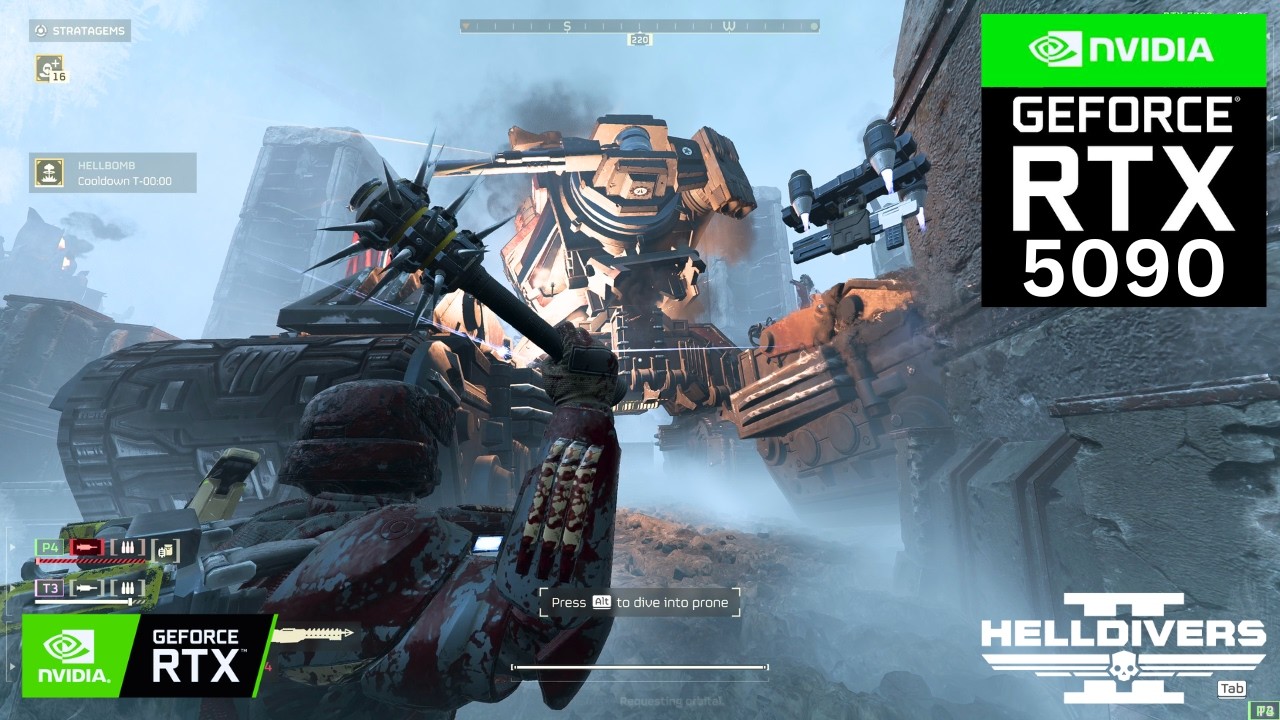 HELLDIVERS 2: HILJAISUUS on RTX 5090 32GB (4K Maximum Graphics)