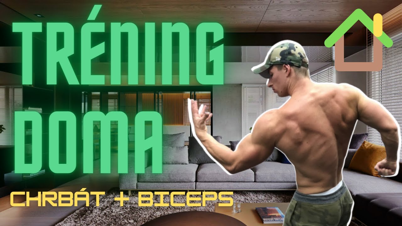 Ako cvičiť doma CHRBÁT a BICEPS (efektívne a bez pomôcok)