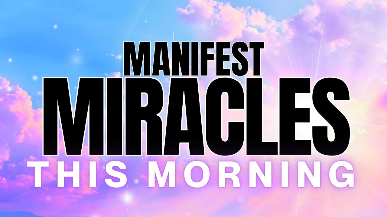 5 Minute Morning Manifestation Guided Meditation