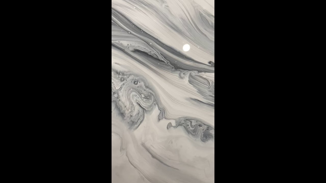 Installing Black and White Marble Epoxy Flooring
