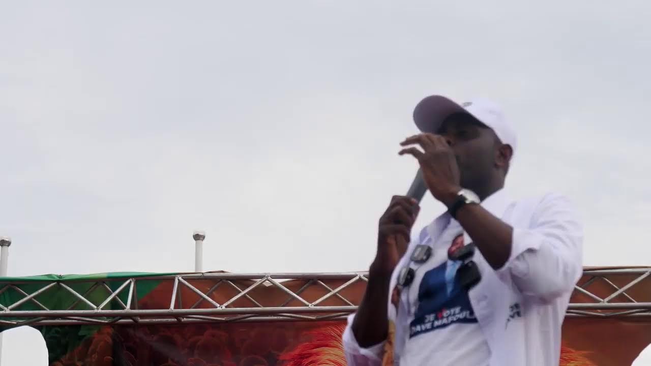 PRESIDENTIELLE 2026. Grand Meeting de Brazzaville du candidat Dave Mafoula - 10 mars 2026