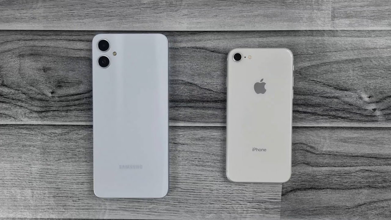 iPhone 8 vs SAMSUNG A05
