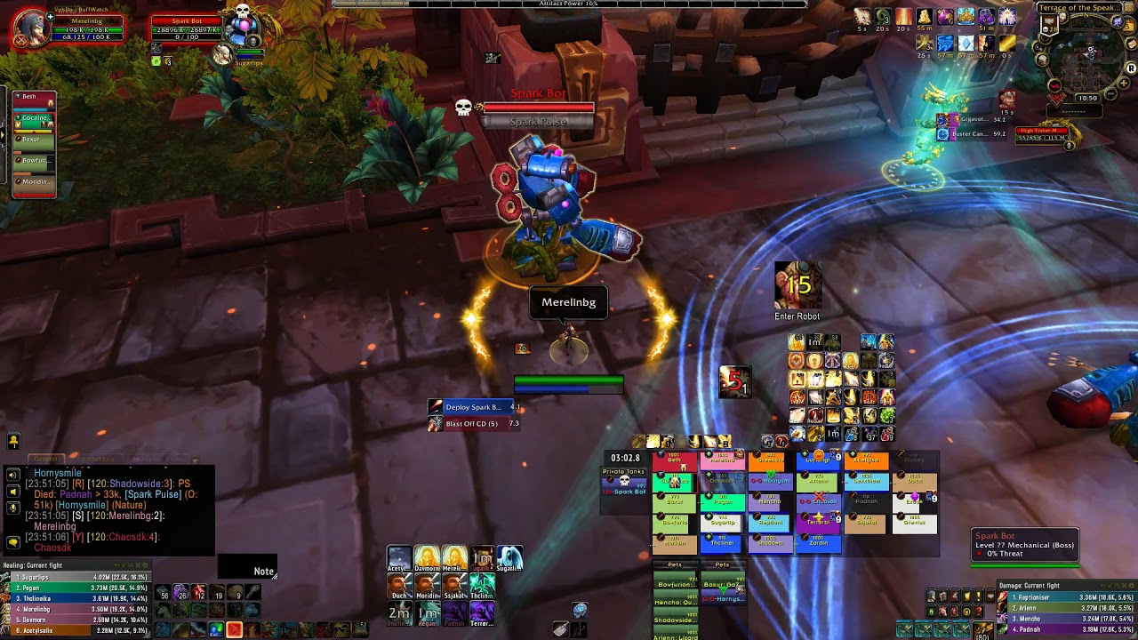 Brothers in arms vs High Tinker Mekkatorque - Heroic first kill