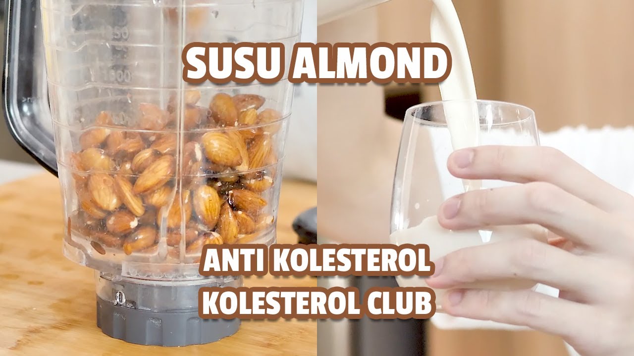 Resep / Cara Membuat Susu Almond Tanpa Pemanis buatan [ Lebih Sehat ] | #MIMISCAN EPS5