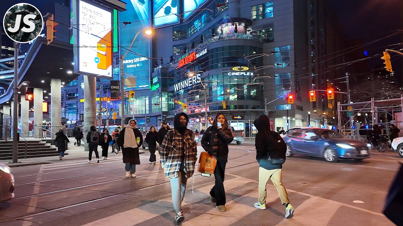 Downtown Financial District & Victoria Street | Toronto Walk (Feb 2025)
