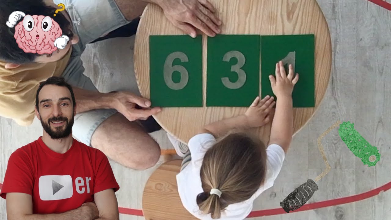 Cómo Hacer NÚMEROS De LIJA MONTESSORI | Tutorial Creativo