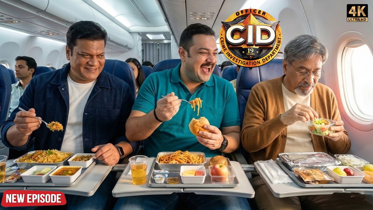 সিআইডি টিম প্রথমবারের মতো ফ্লাইটে খেয়েছে | Best Of CID | New Episode 2026