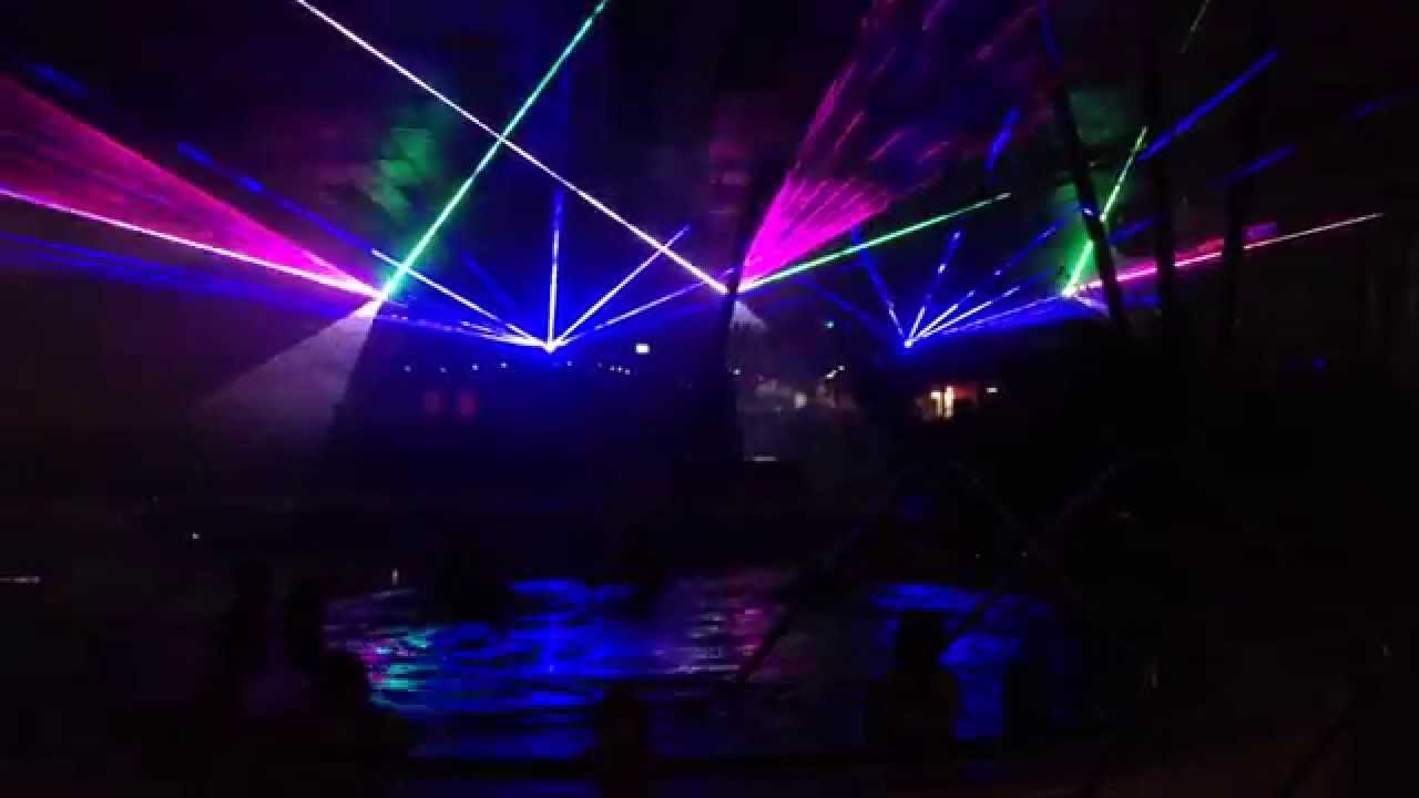 Lasershow F.3 Familien und Freizeitbad Fellbach