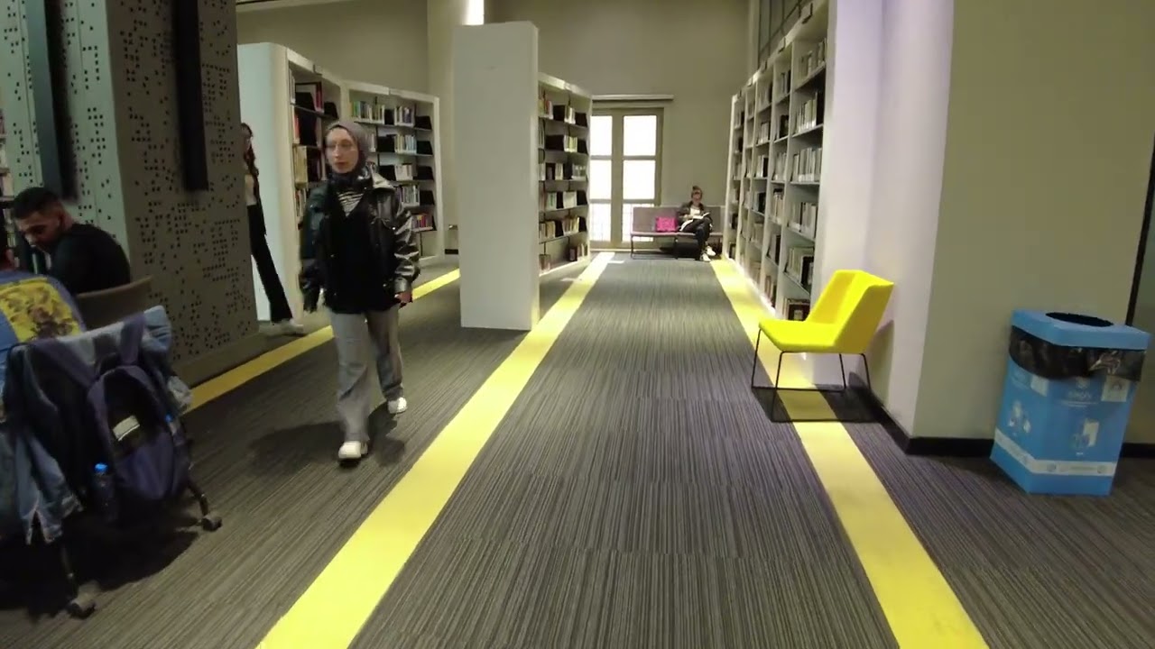 Bursa Teknik Üniversitesi Kütüphanesi (2023) - 4K