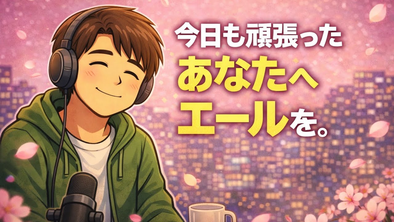 【40代ゆるラジ♯15】今日も頑張ったあなたへエールを。