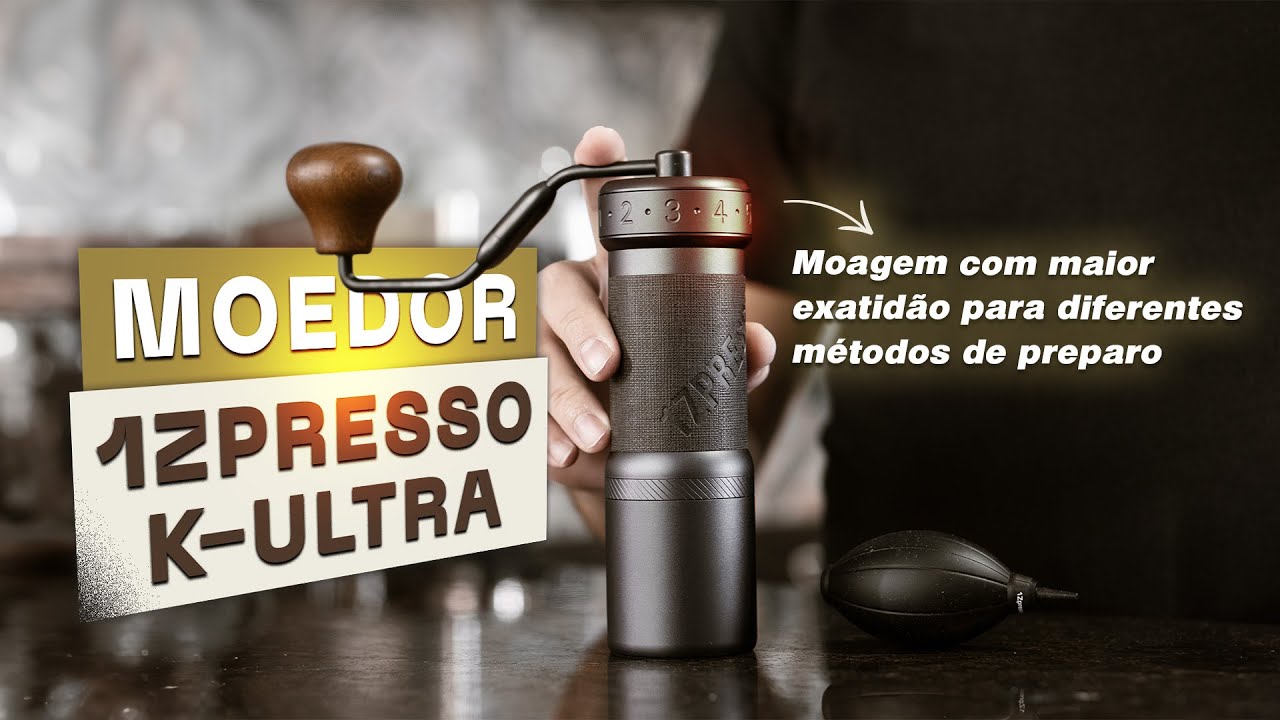 TESTAMOS O MOEDOR K-ULTRA DA 1ZPRESSO | Será que é bom para espresso? Vale a pena investir?