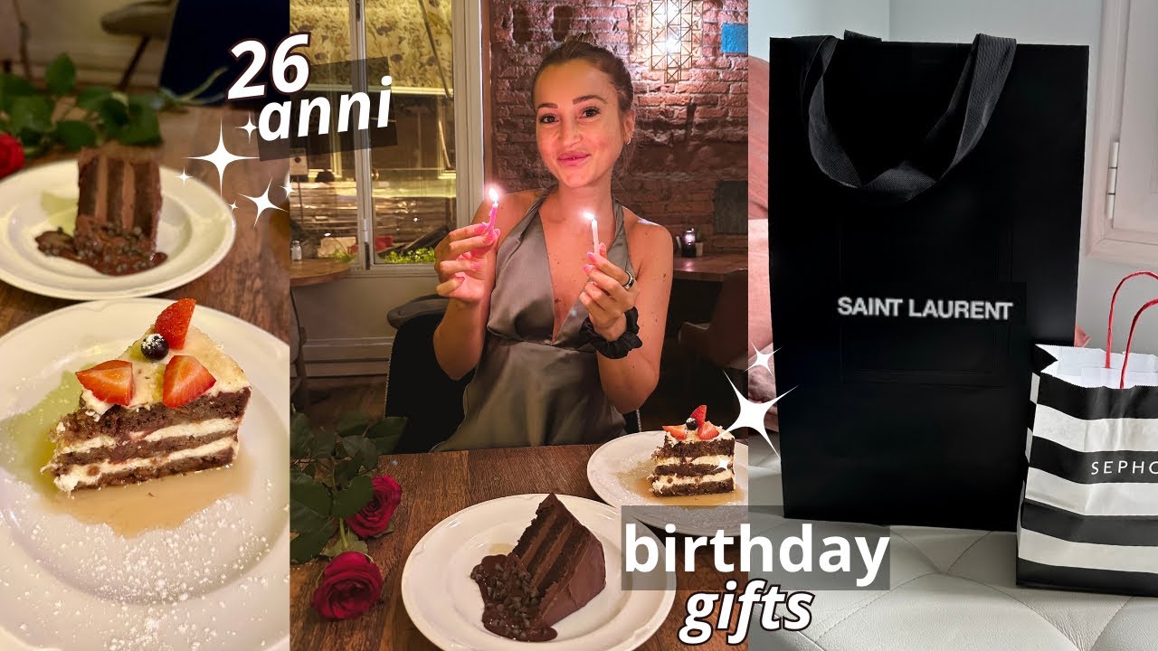 I MIEI REGALI DI COMPLEANNO 🎂 +26 // vlog