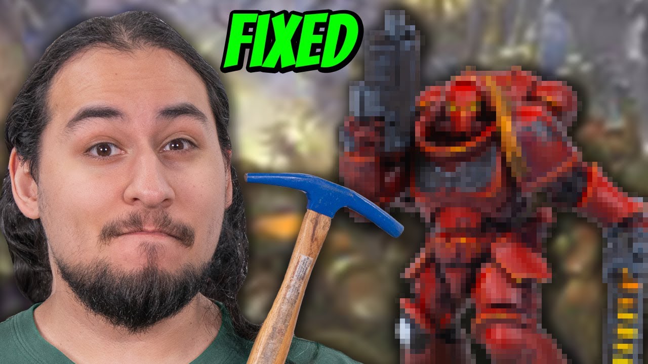 Fixing the Best Space Marines Blood Angels!