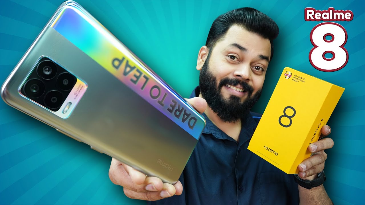 realme 8 Unboxing And First Impressions ⚡ 6.4