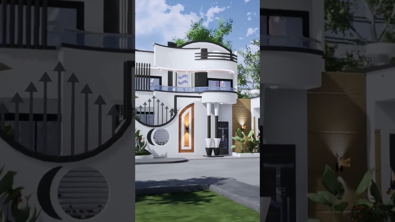 #SHORT #Viral 👆 👆 👆 ||casa Moderna || House design 12x15 || MAISON MODERNE