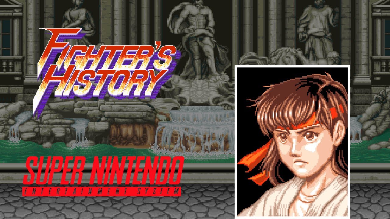 Fighter's History (Super NES) - Ryoko Playthrough [HD] | RetroGameUp
