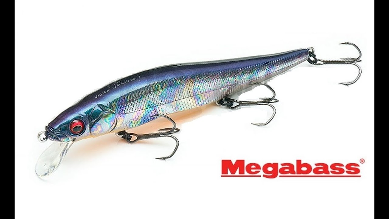 Megabass Vision OneTen 110 (воблеры из моей коробки)
