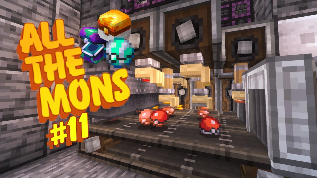 Farming Apricorns & Making Poke Balls w CREATE - All the Mons #11 - Cobblemon Minecraft Mod Pack