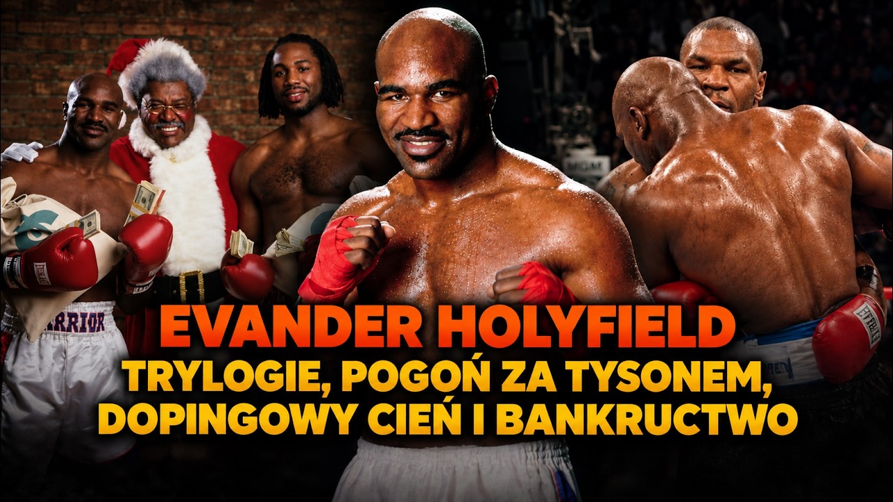 EVANDER HOLYFIELD - JAK ZOSTAŁ LEGENDĄ I STRACIŁ FORTUNĘ? TYSON, DOPING I CUDOWNE OZDROWIENIE...