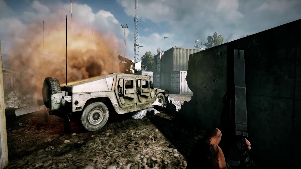 BF3: NO HUD Caspian Border Defence EPIC Immersive Gameplay!
