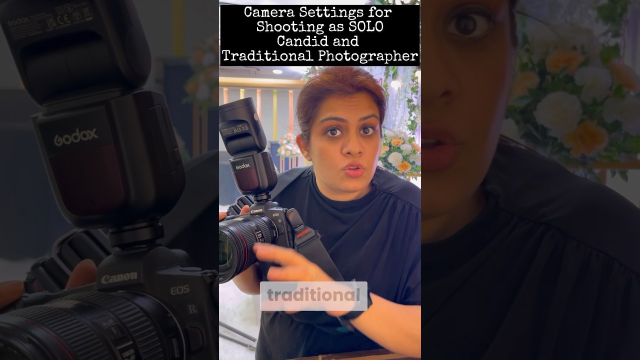 Camera Settings for SOLO Candid & Traditional Photography #photographyeducators